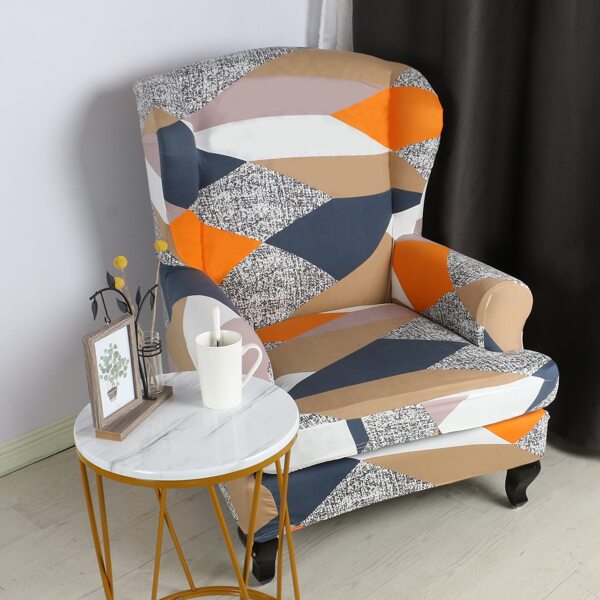 

Geometric Pattern Stretchy Sofa Cover, Multicolor
