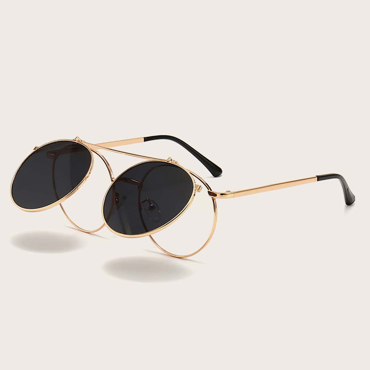 

Metal Frame Flip Up Sunglasses