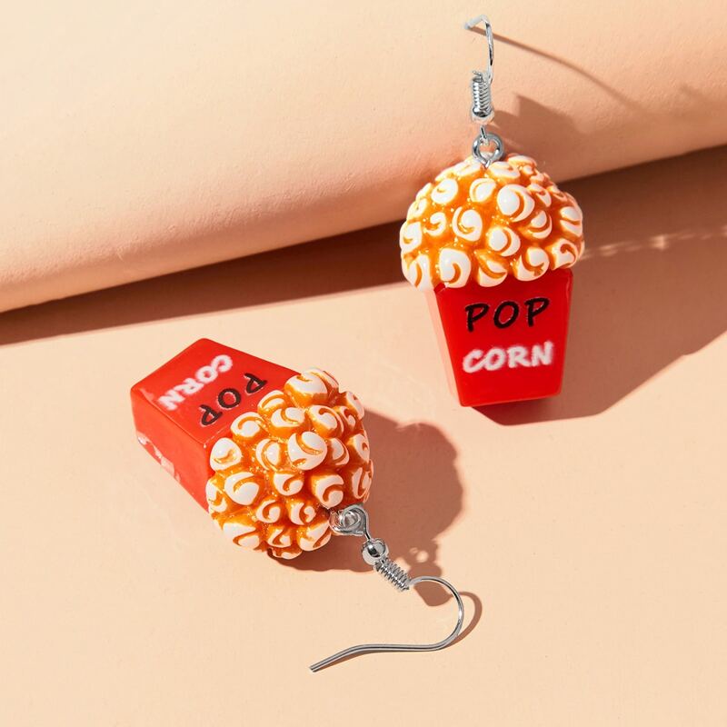 

Popcorn Drop Earrings, Multicolor