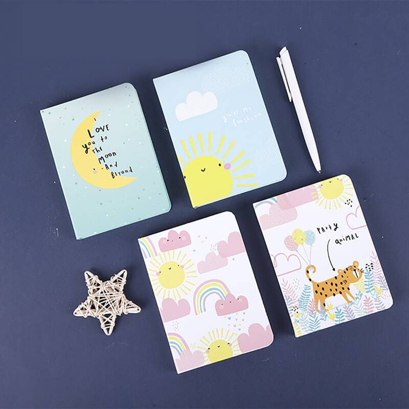 

1pack Cartoon Graphic Cover Random Notebook, Multicolor