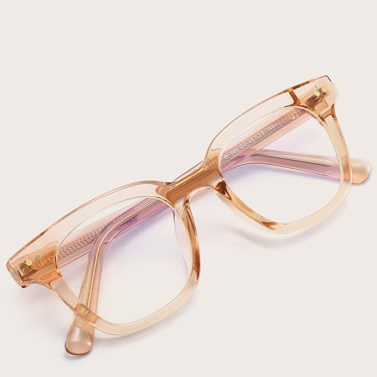 

Rivet Decor Acrylic Frame Glasses