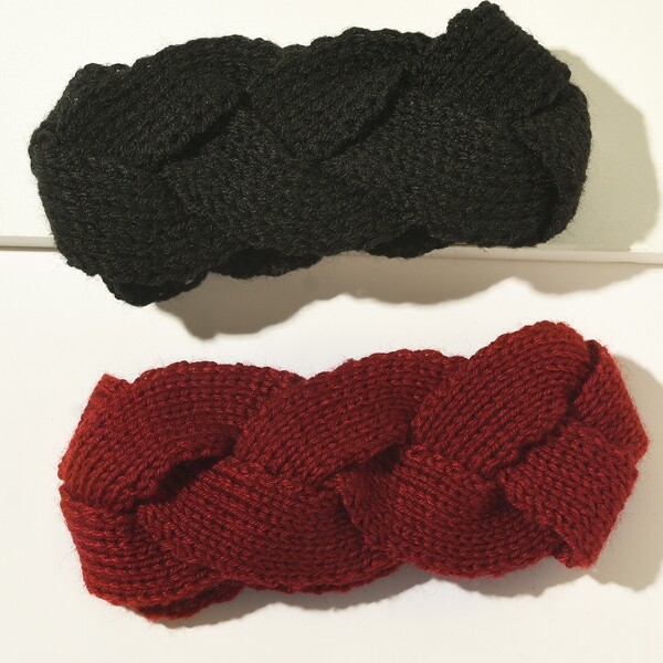

2pcs Knit Headband, Multicolor