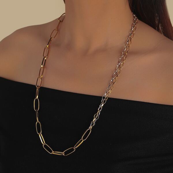 

Minimalist Chain Necklace, Gold