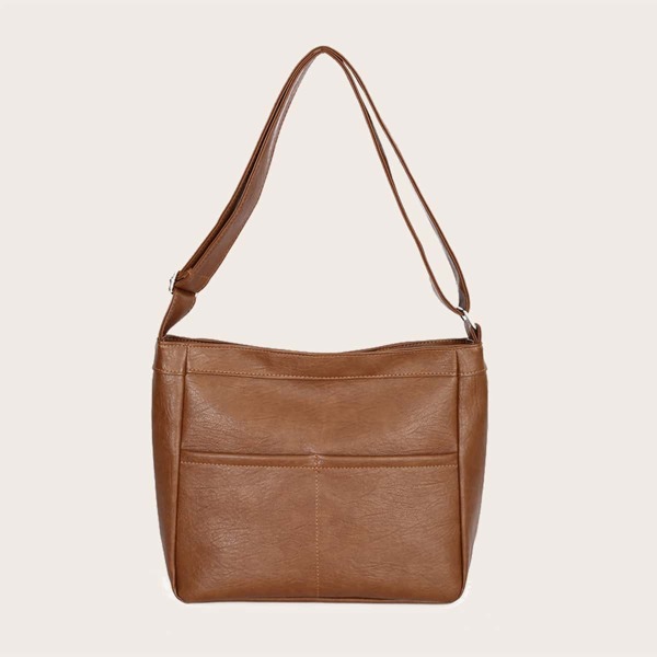 

Minimalist Crossbody Bag, Brown