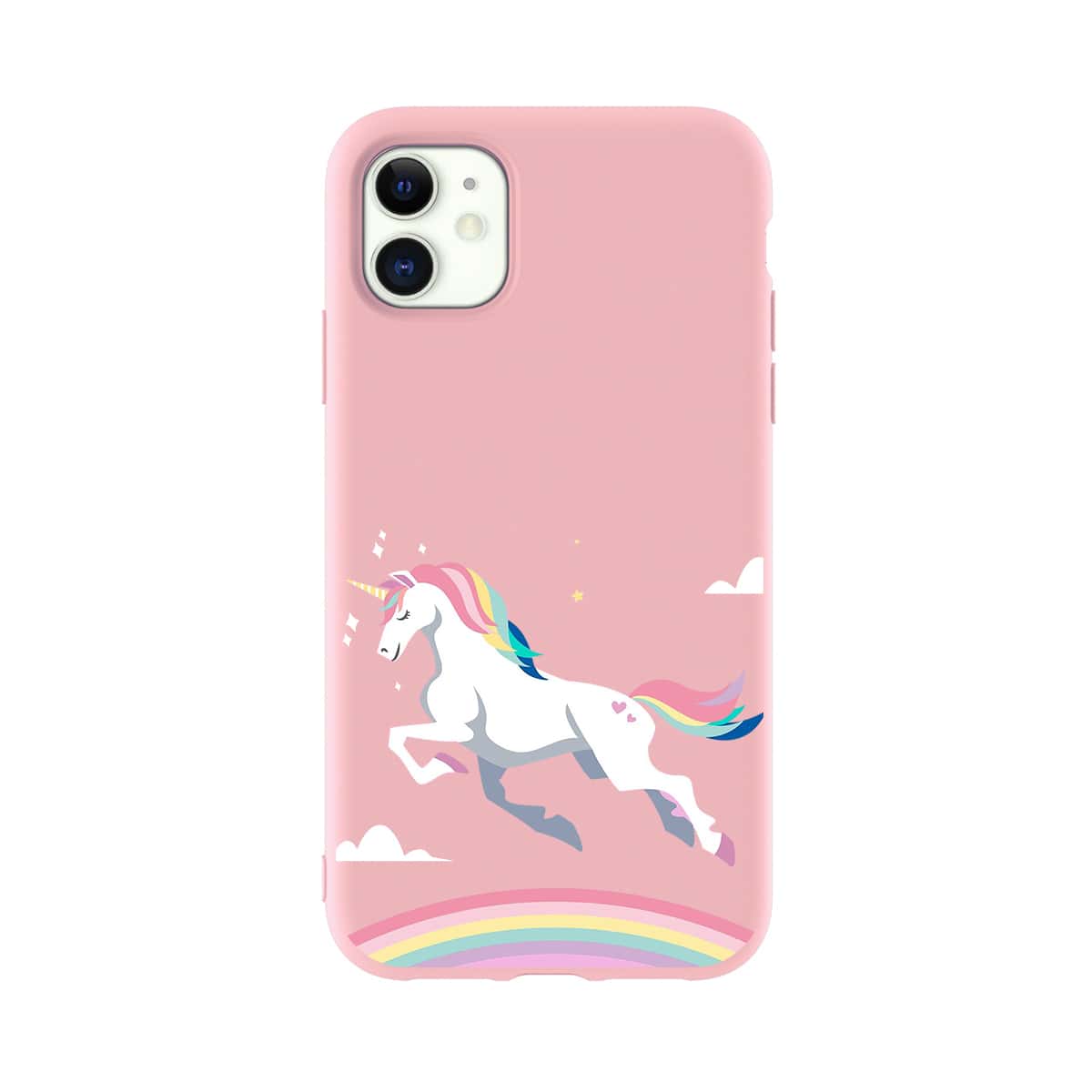 

Cartoon Graphic iPhone Case, Pink