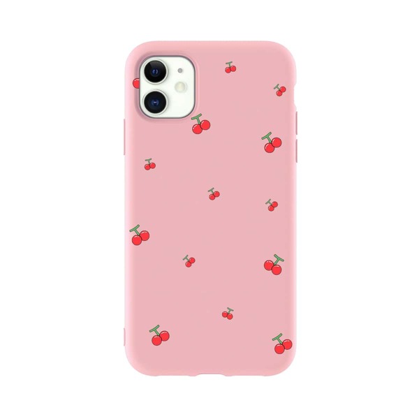 

Fruit Print iPhone Case, Pink
