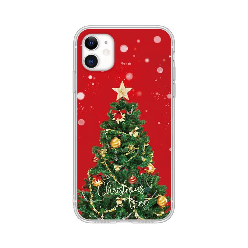 

Christmas Tree Print iPhone Case, Multicolor