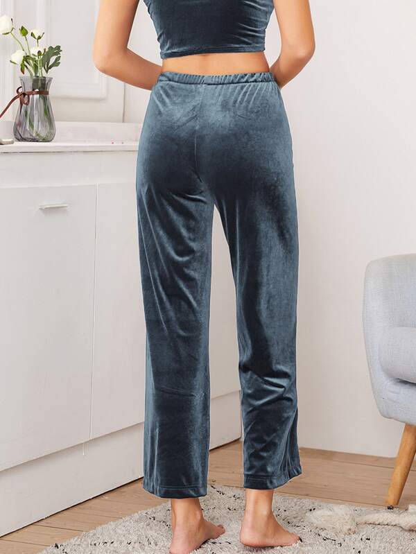 wide leg sleep pants