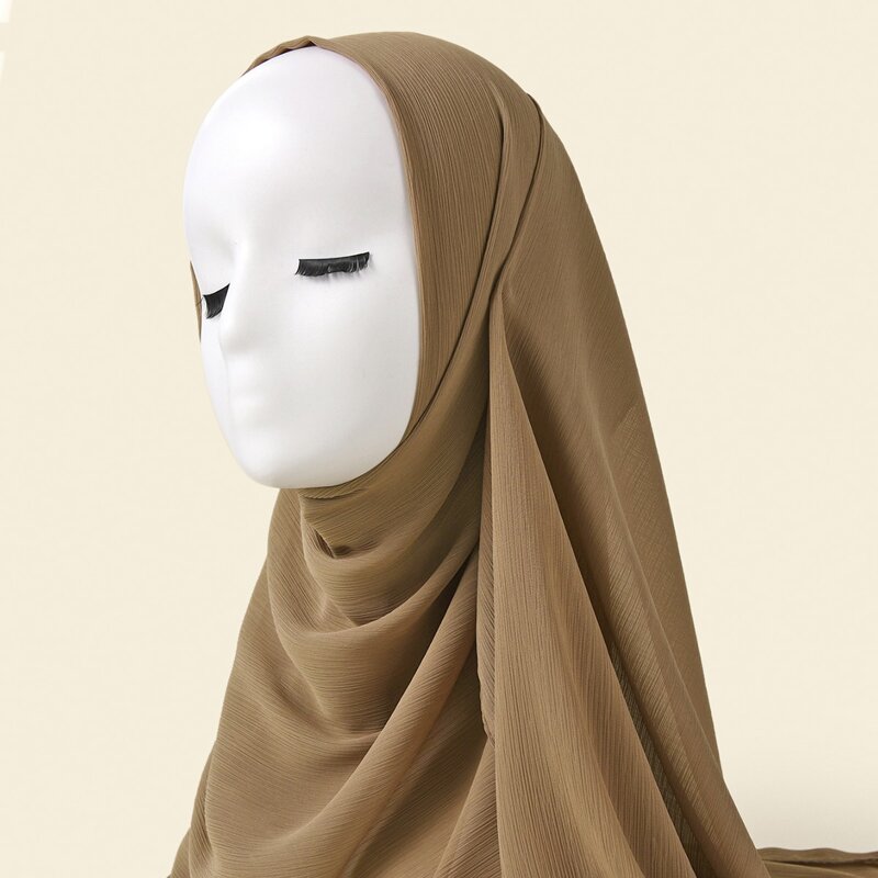 

Simple Plain Scarf, Khaki