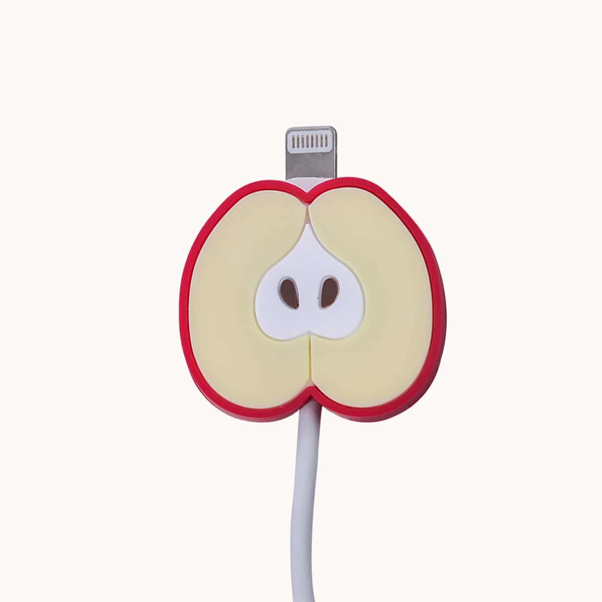 

Apple Shaped Cable Protector, Multicolor