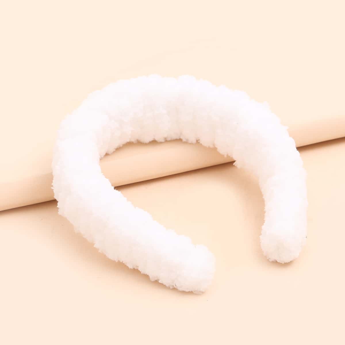 

Solid Hair Hoop, White