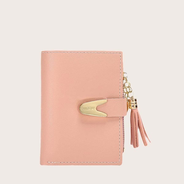 

Tassel Decor Purse, Pink
