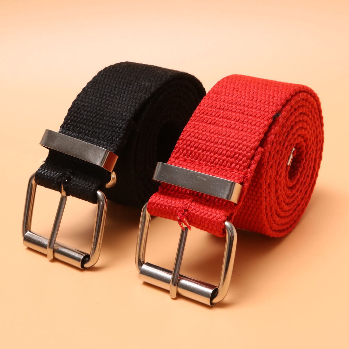 

2pcs Grommet Tape Belt, Multicolor