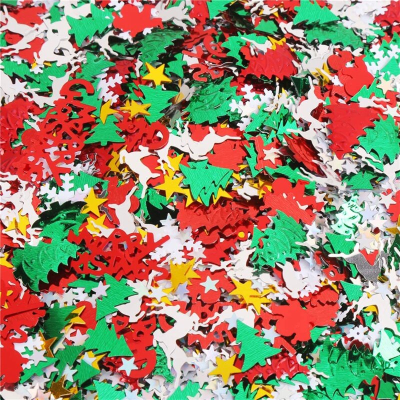 

1pack Christmas Decorative Confetti, Multicolor