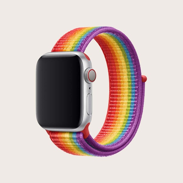 

Colorful Nylon iWatch Band, Multicolor