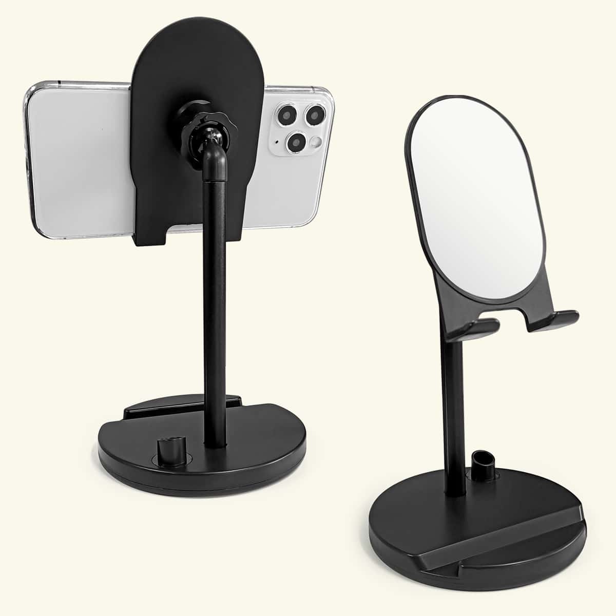 

Adjustable Desktop Phone Holder, Black