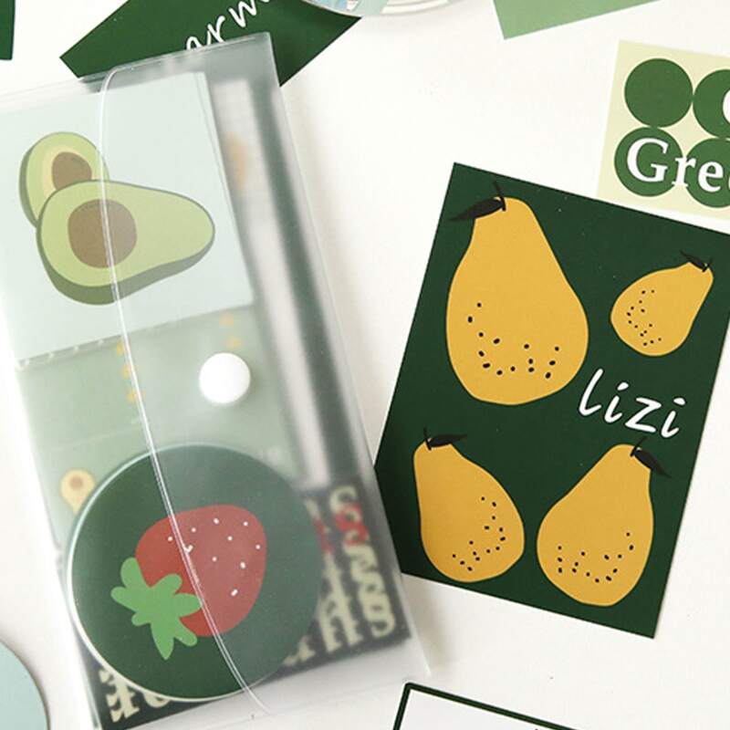 

40sheets Random Sticker & Material Paper Set, Multicolor