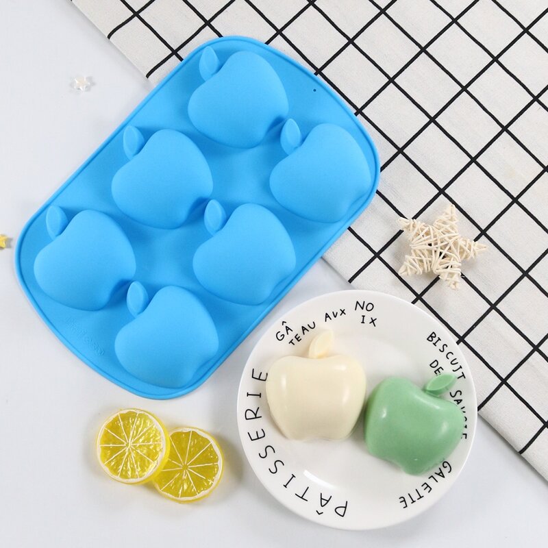 

1pc Random Color Apple Cake Mold, Blue