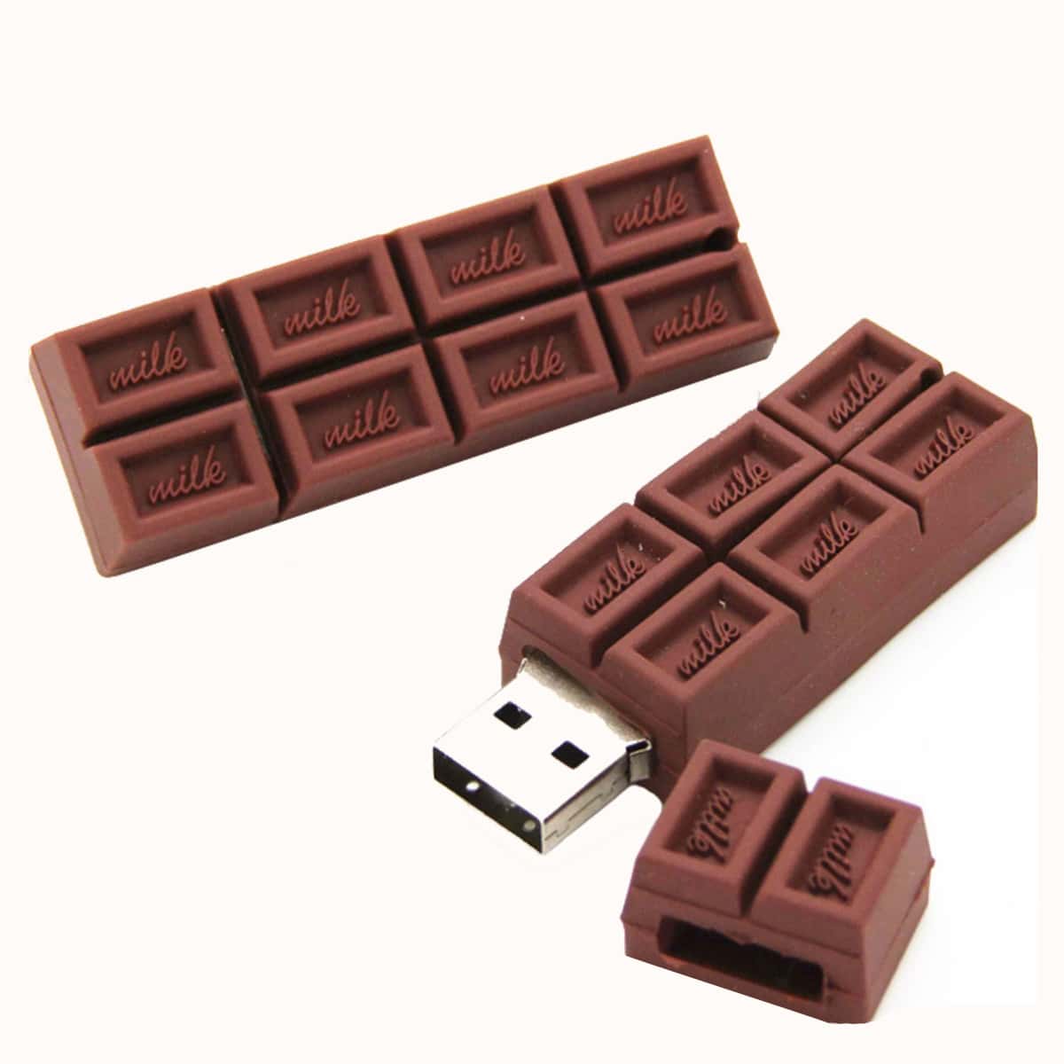 

Chocolate Design USB Flash Drive, Brown