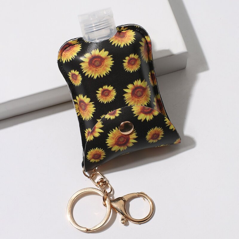 

Sunflower Bottle Design Bag Charm, Multicolor