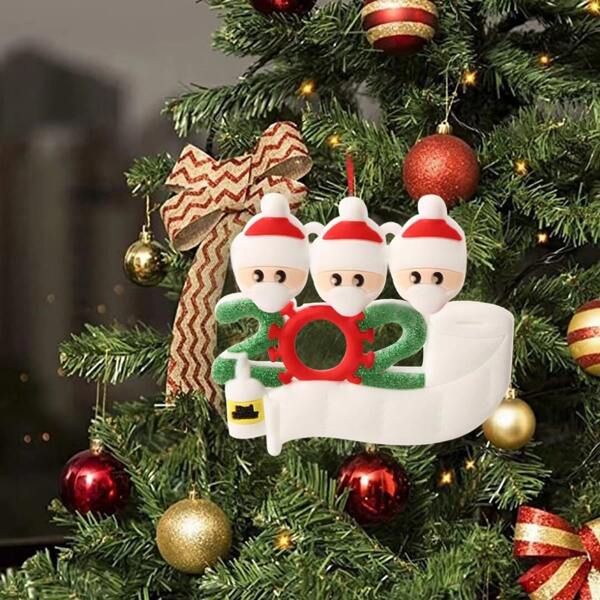 

1pc Santa Claus Christmas Tree Pendant, Multicolor