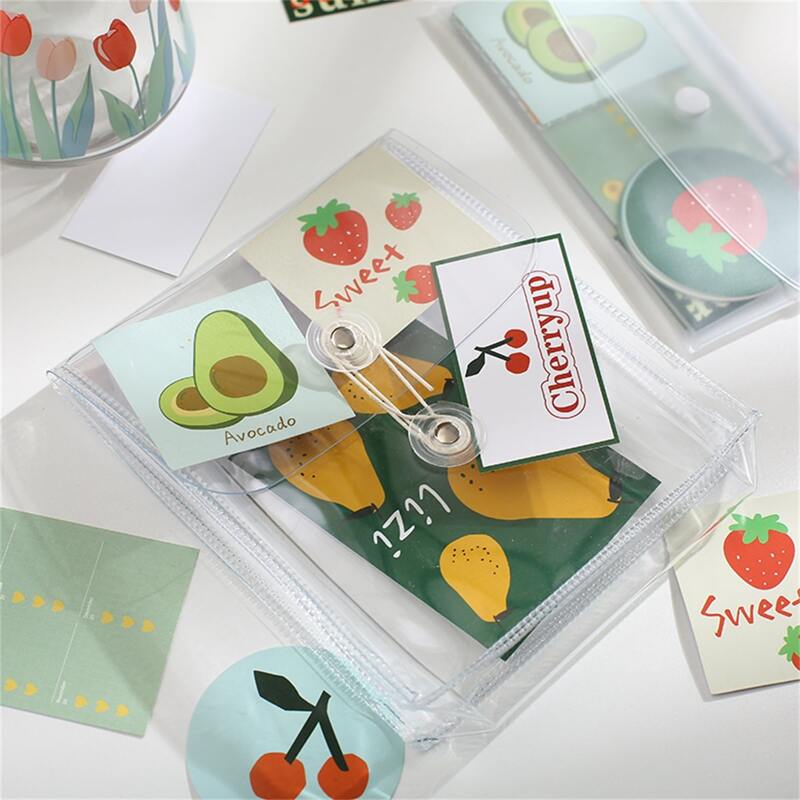 

1pc Clear File Storage Bag