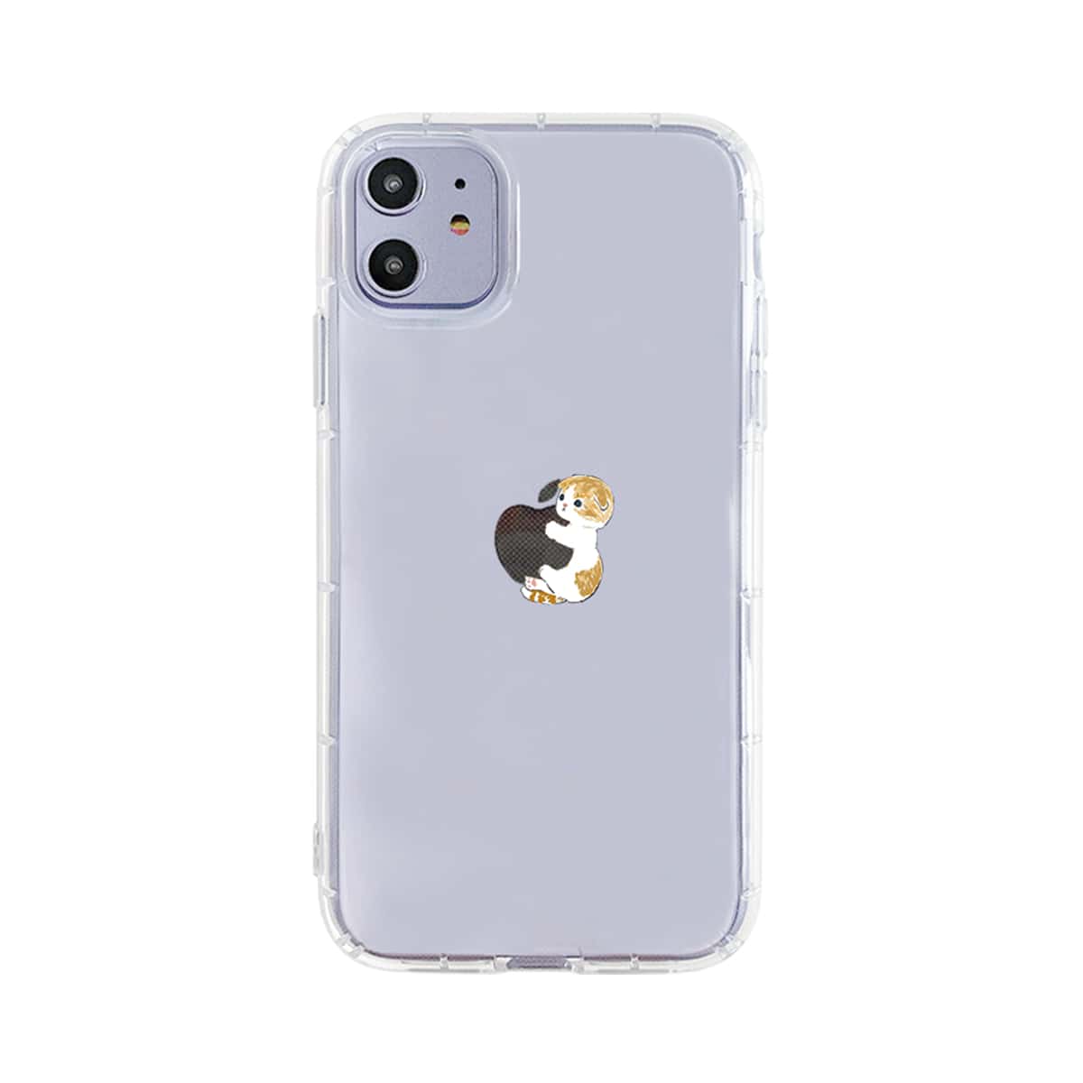 

Cat Pattern Clear iPhone Case