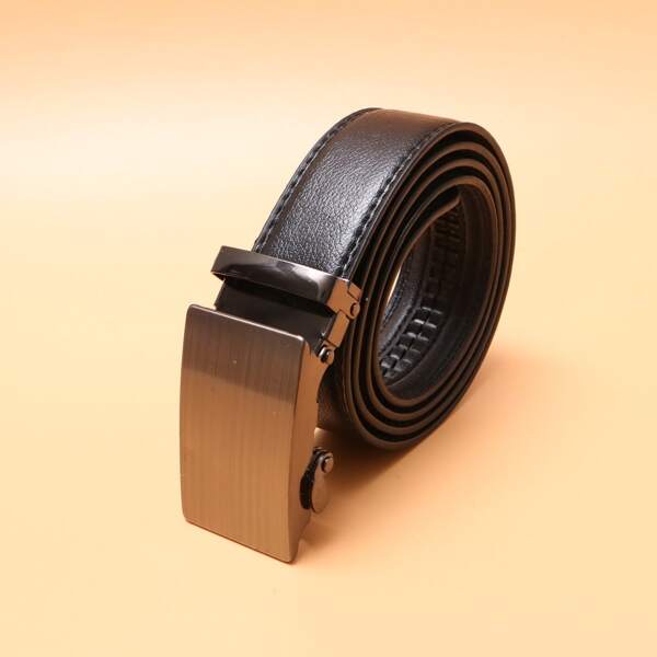 

Men Metal Buckle Belt, Black