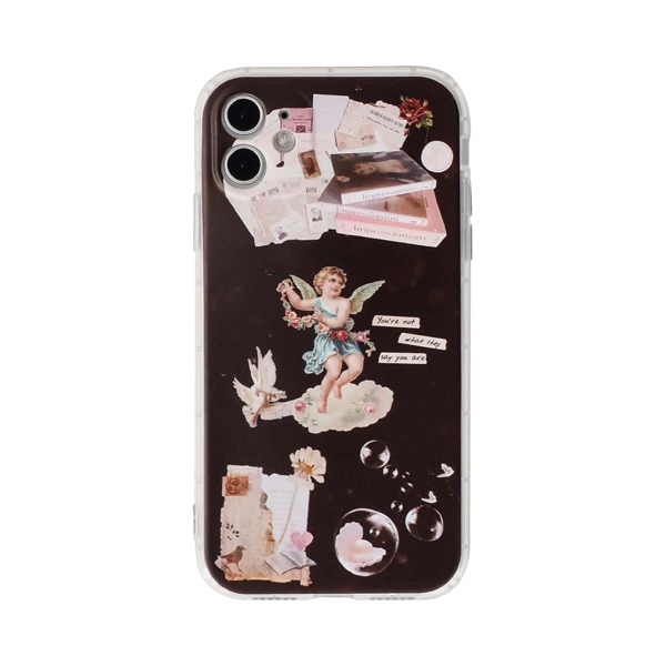 

Angel Pattern iPhone Case, Multicolor
