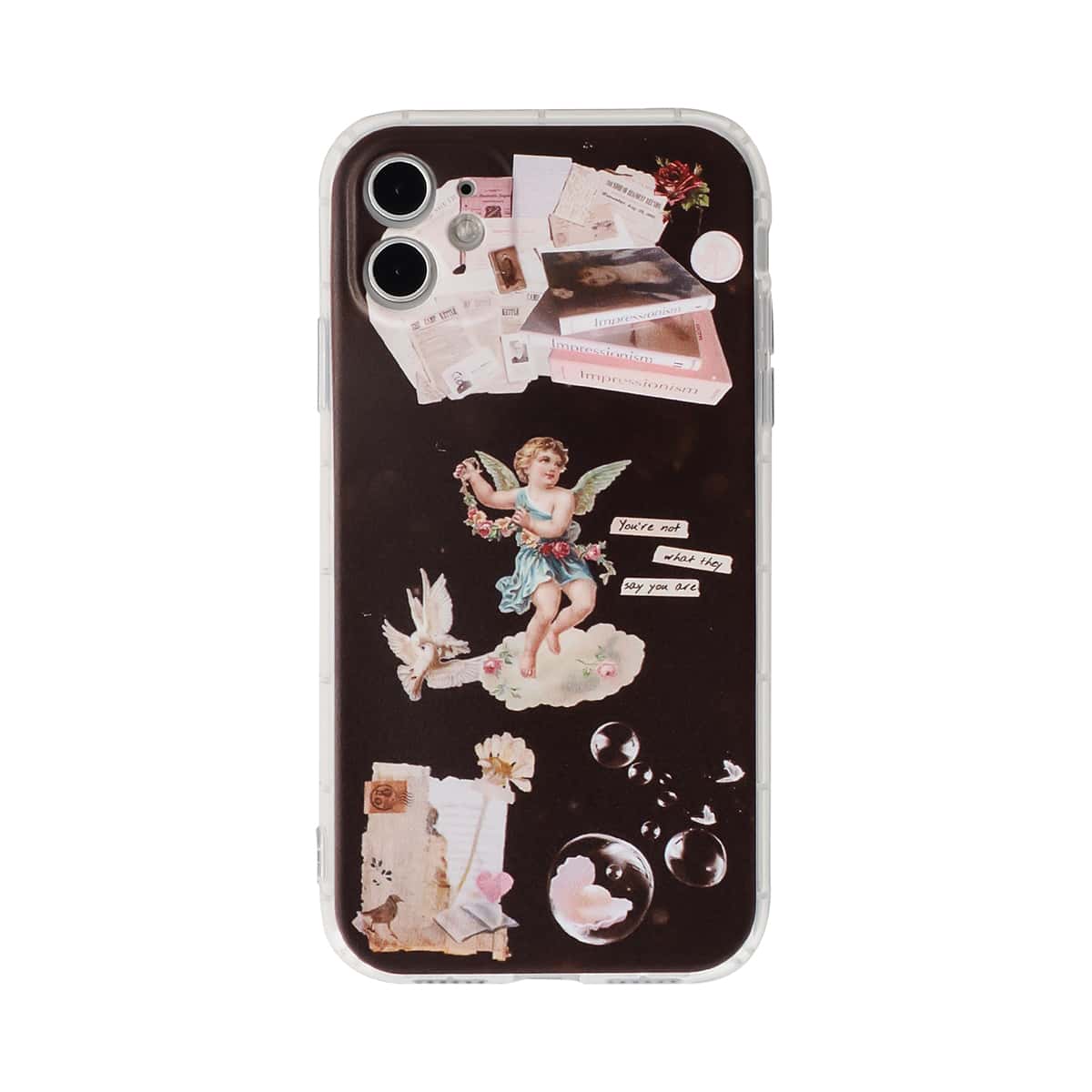 

Angel Pattern iPhone Case, Multicolor
