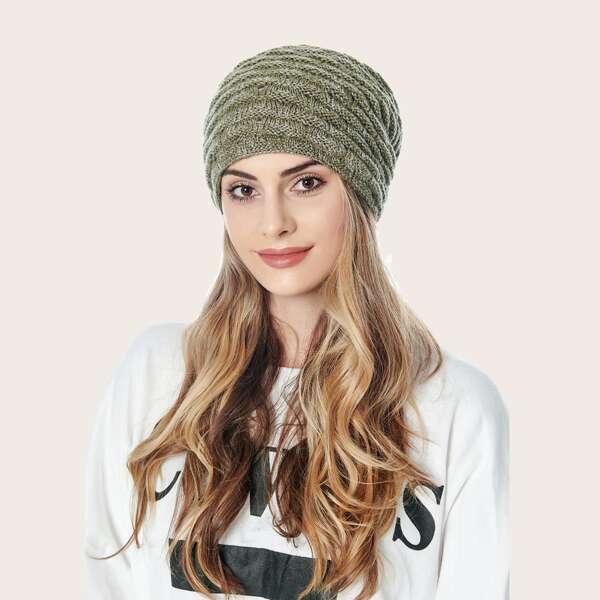 

Simple Plain Beanie, Multicolor
