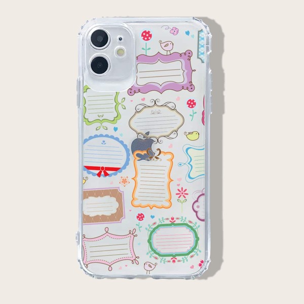 

Чехол для iPhone с рисунком, Многоцветный