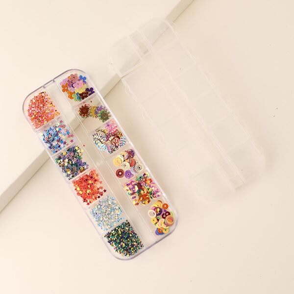 

1box Star Nail Art Decoration, Multicolor