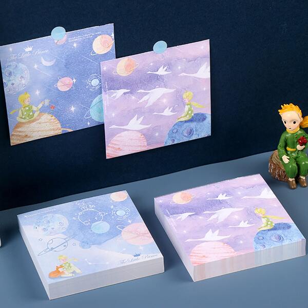 

1pack Cartoon Graphic Cover Random Memo Pad, Multicolor