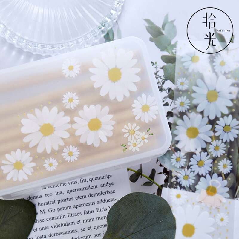 

1pack Random Strawberry & Daisy Sticker, Multicolor