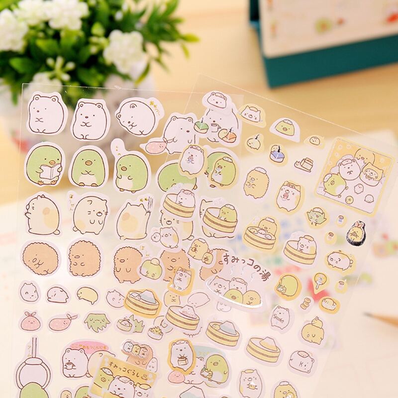 

1pack Random Cartoon Sticker, Multicolor
