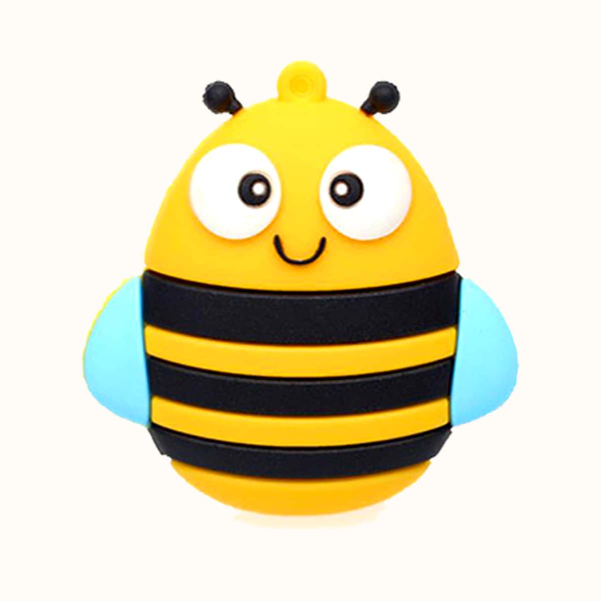 

Bee Shaped USB Flash Drive, Multicolor