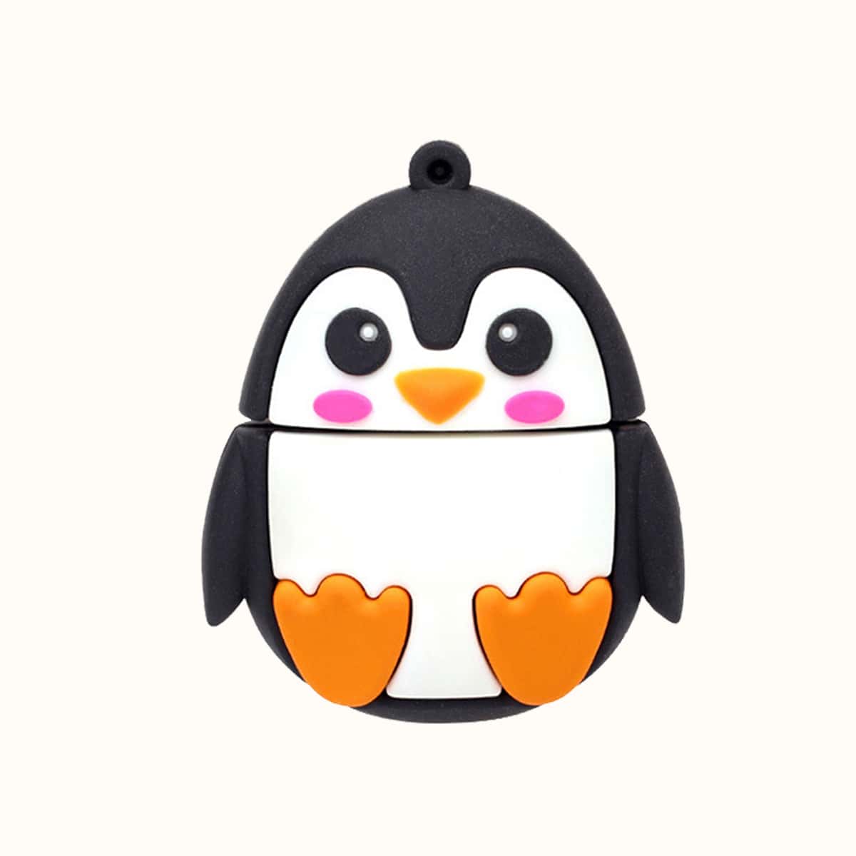 

Penguin Shaped USB Flash Drive, Multicolor