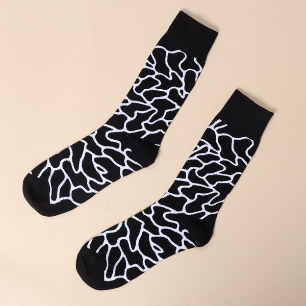 

Simple Crew Socks, Black