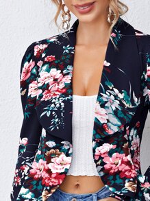 SHEIN Clasi Áo vest Hoa Thanh lịch - Nhiều màu - Xem 4