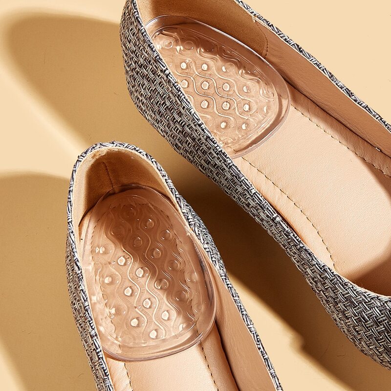 

2pcs Soft Non-slip Insole, Clear
