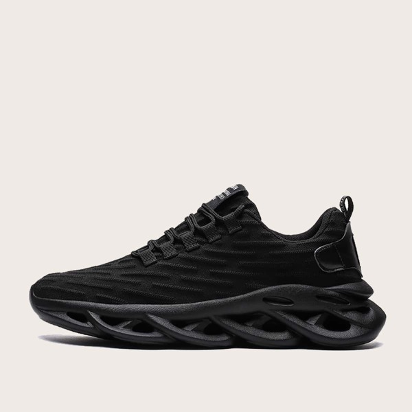 

Men Letter Graphic Sneakers, Black