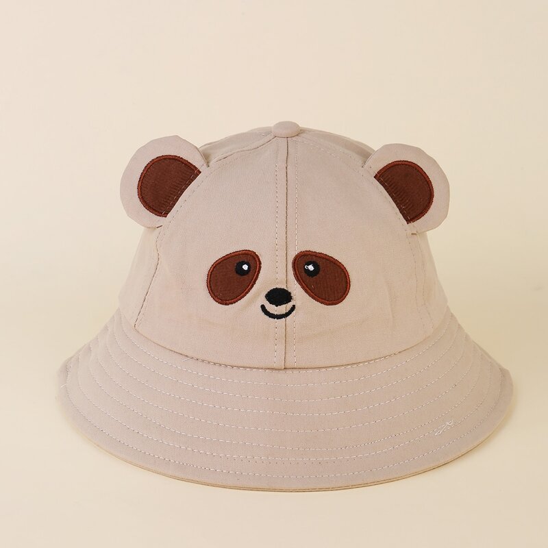 

Bear Ear Design Bucket Hat, Khaki