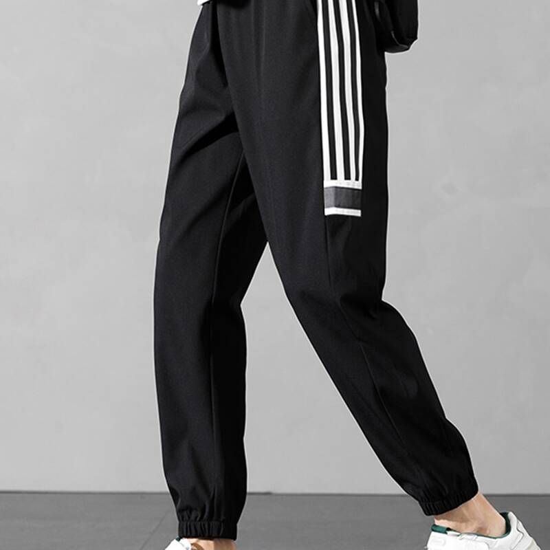 

Guys Striped Side Pants, Black