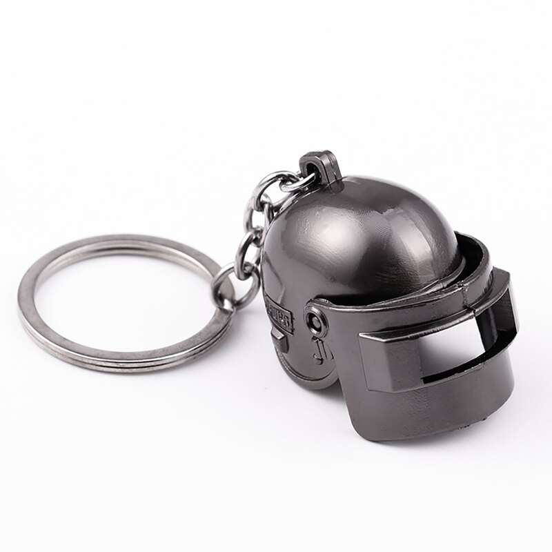 

Tertiary Head Charm Keychain, Dark grey