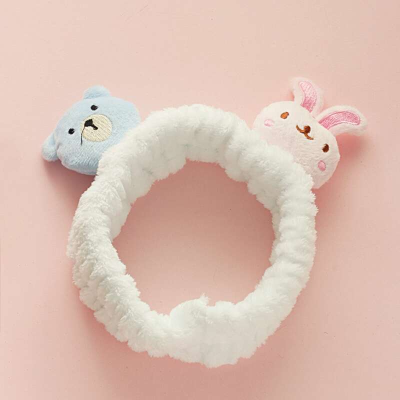 

Cartoon Decor Bath Headband, Multicolor