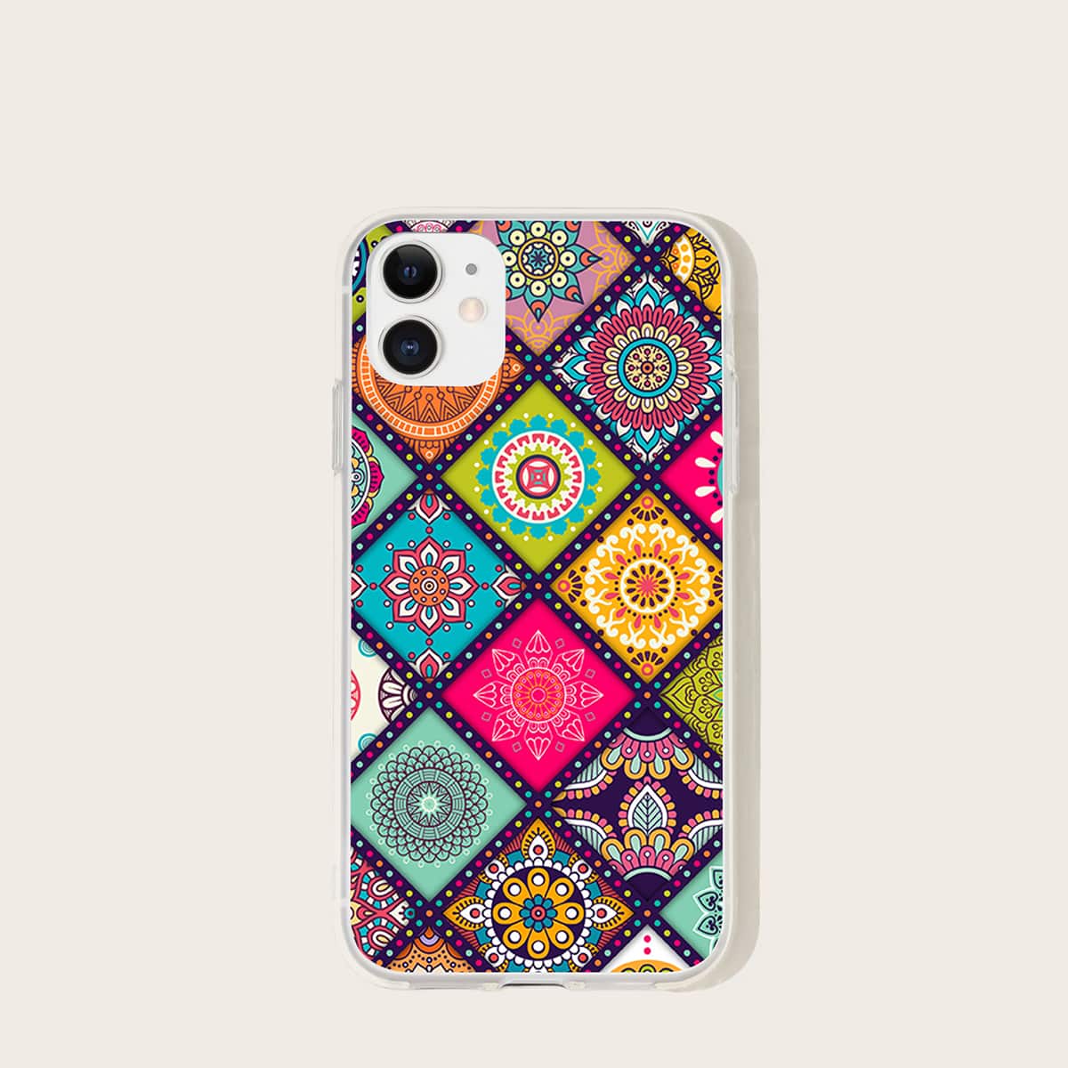 

Mandala Print iPhone Case, Multicolor