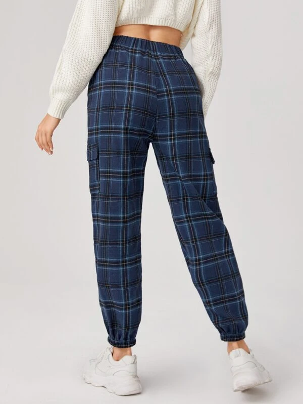 tartan cargo pants