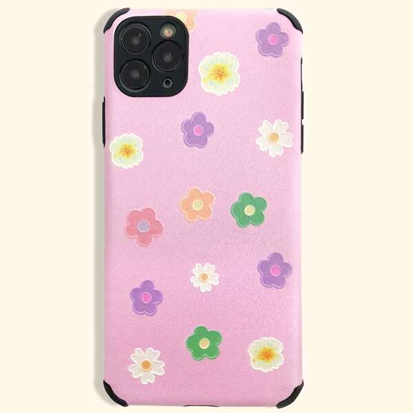 

Flower Pattern iPhone Case, Multicolor