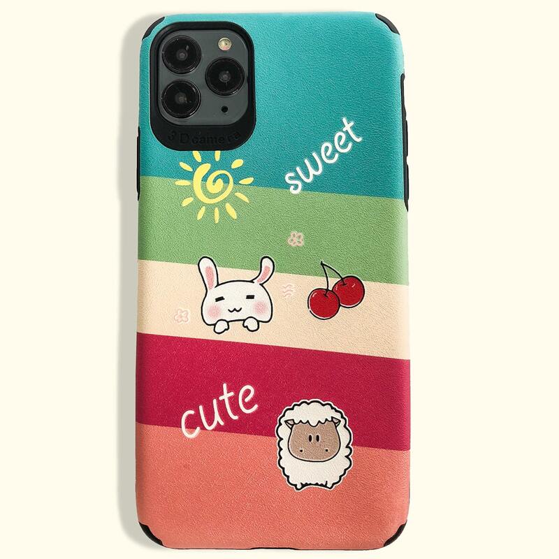 

Cartoon Graphic iPhone Case, Multicolor